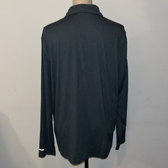 G.H Bass Performance Polo Long sleeve shirt Quick Dry, Green UPF-50 size medium - Picture 6 of 8